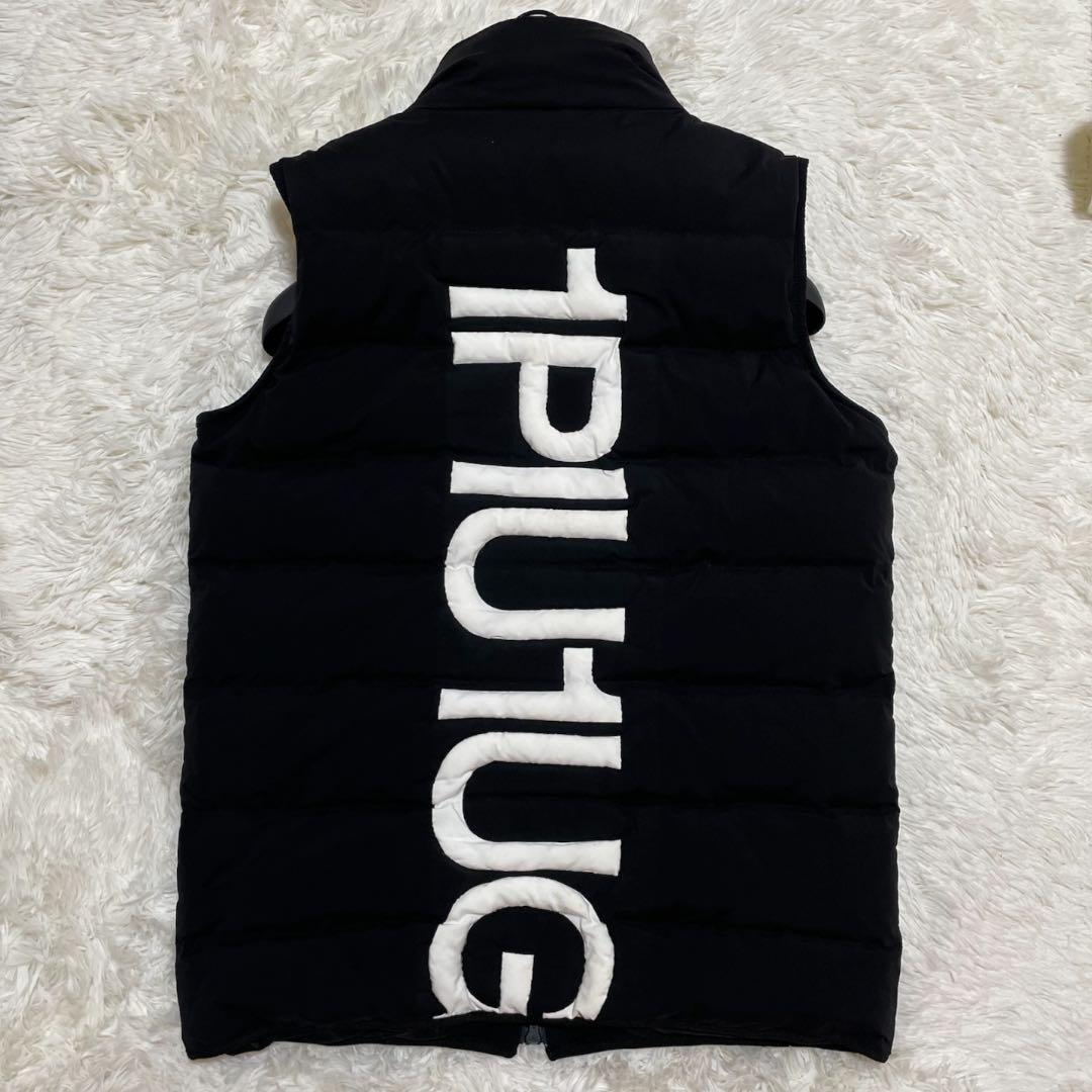 美品✨ 1PIU1UGUALE3 RELAX ダウンベスト L ブラック ロゴ