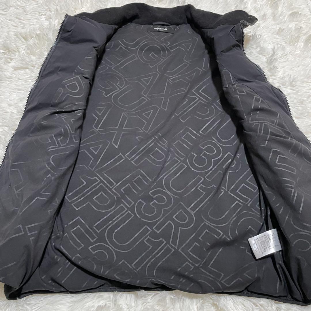 美品✨ 1PIU1UGUALE3 RELAX ダウンベスト L ブラック ロゴ