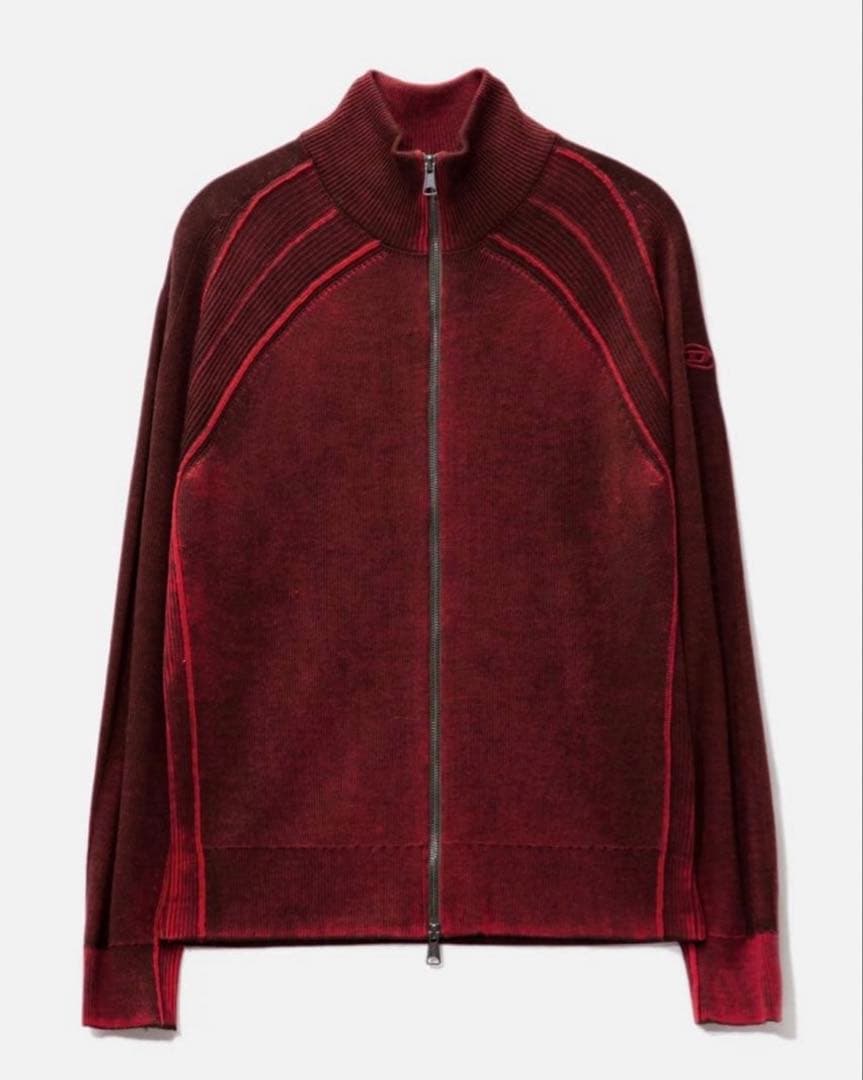 DIESEL 23AW K-IRINI KNIT ドライバーズニットレッド