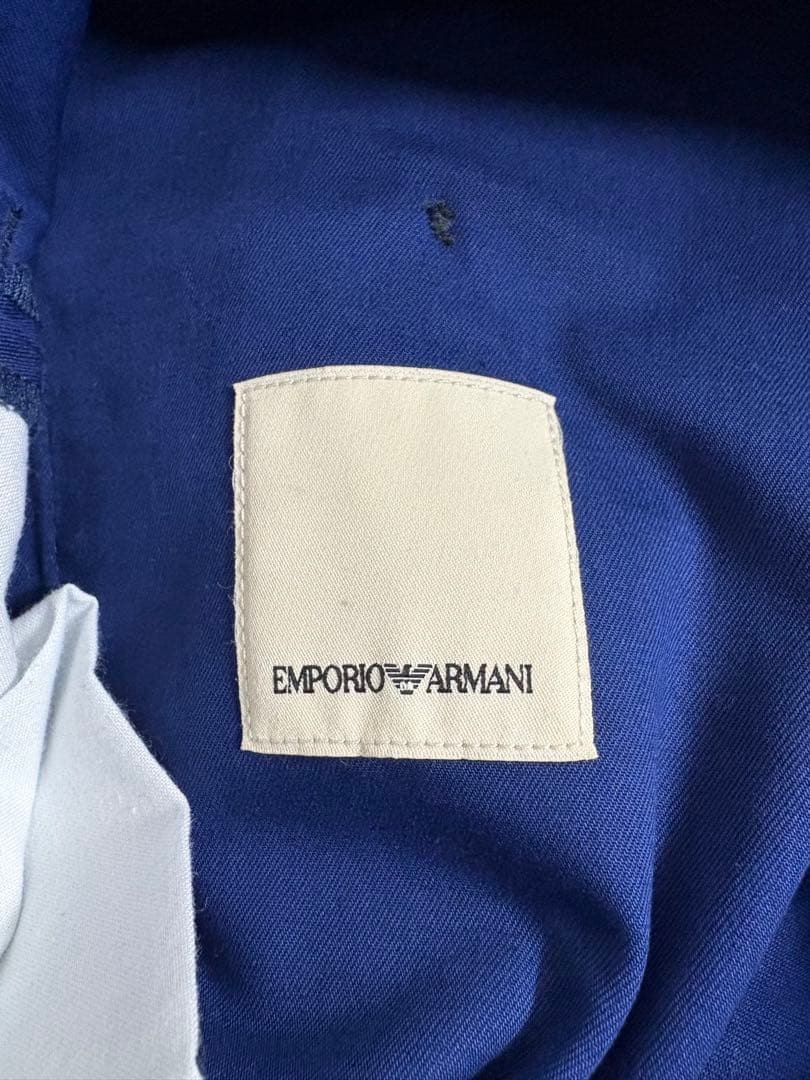 パンツ EMPORIO ARMANI 2tuck baggy chino pants