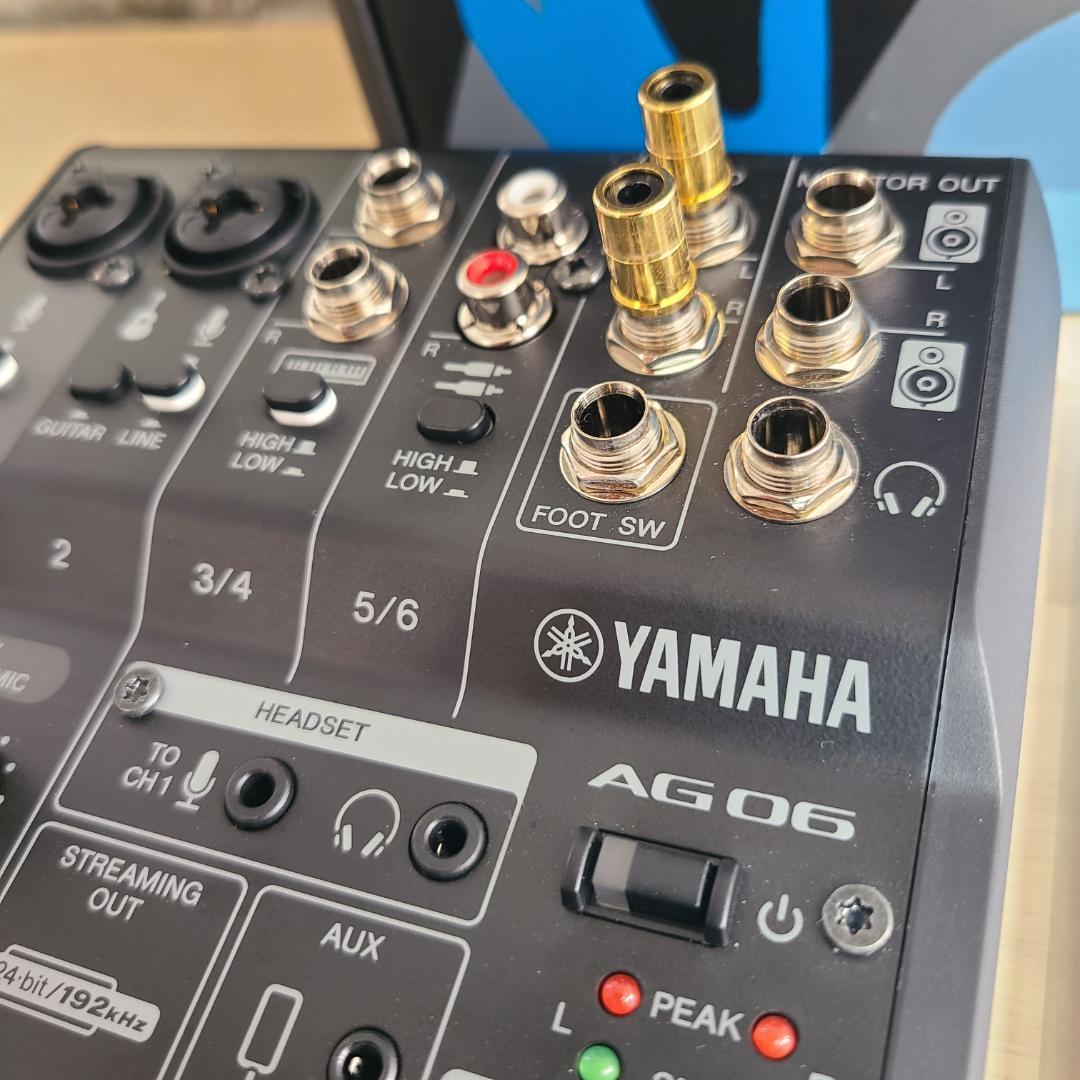 【極美品】YAMAHA ヤマハ AG06 MK2 ストリーミングミキサー