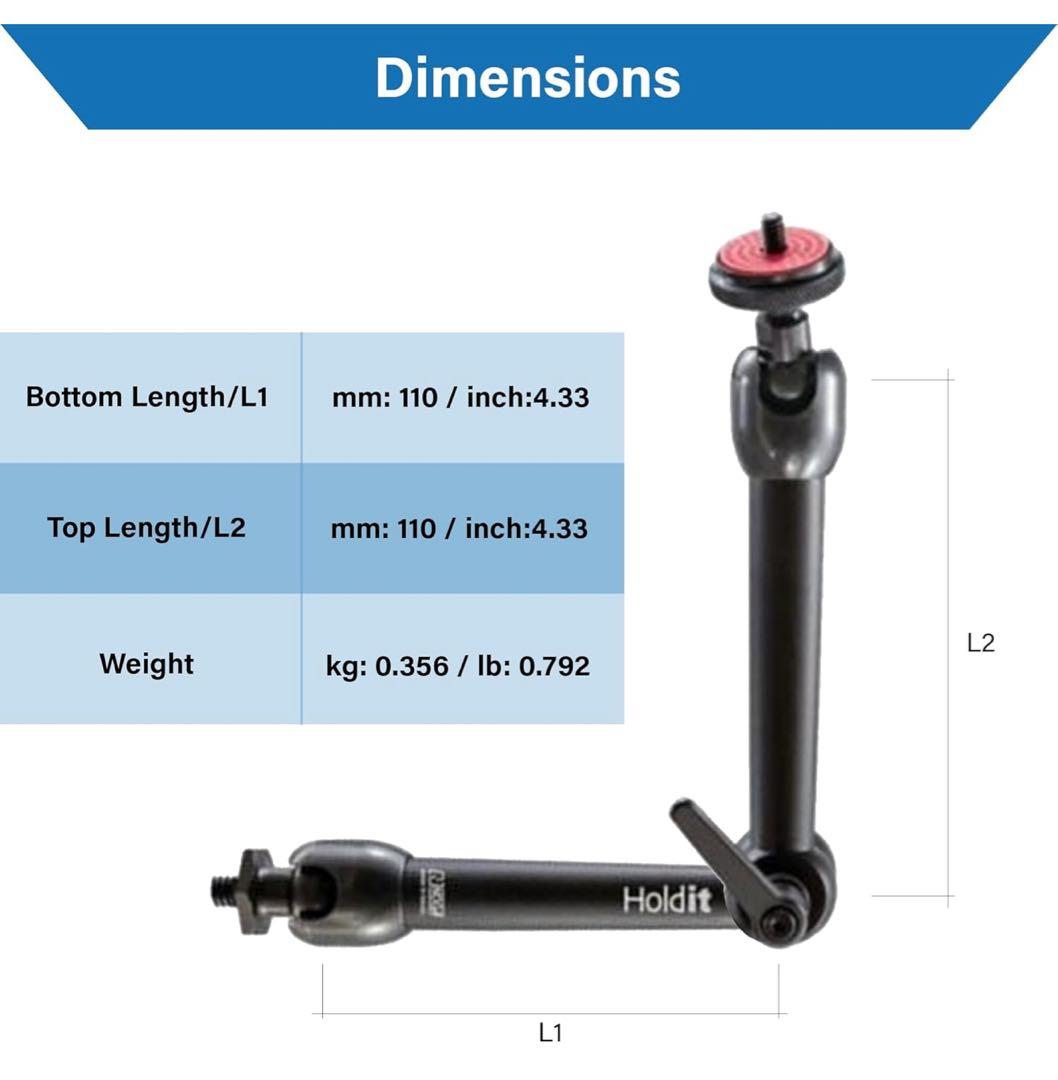 *新品未開封* Noga フレキシブル モニターアーム クイックリリース リグ