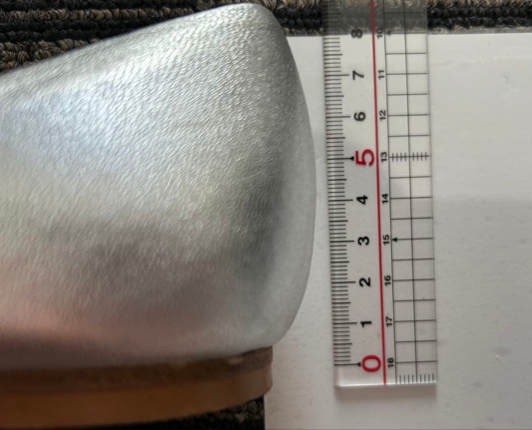 美品⭐︎FABIO RUSCONIシルバー オープントゥフラットシューズ サンダル