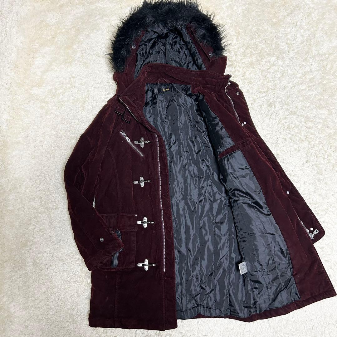 y2k ベロアコート お兄系 ギミック Alpha Magic 3way 中綿