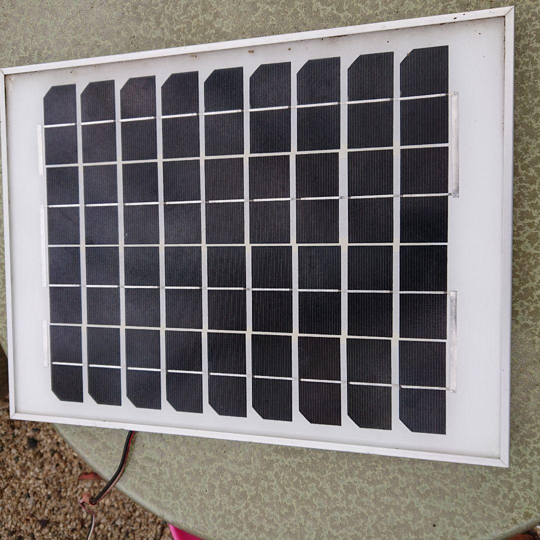 電気柵末松電子デンエモン、10W ソーラー、チャージコントローラー3点セット②