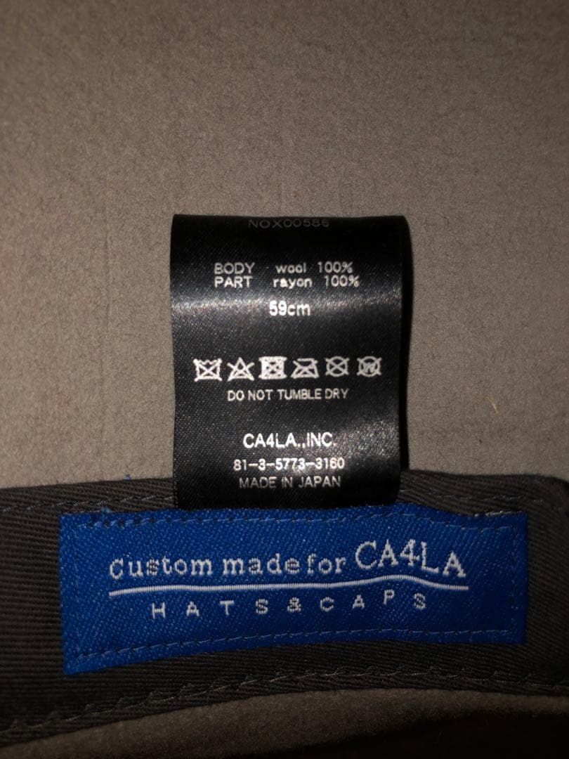 CA4LA KNOX カシラ　ノックス ハット　フェルト