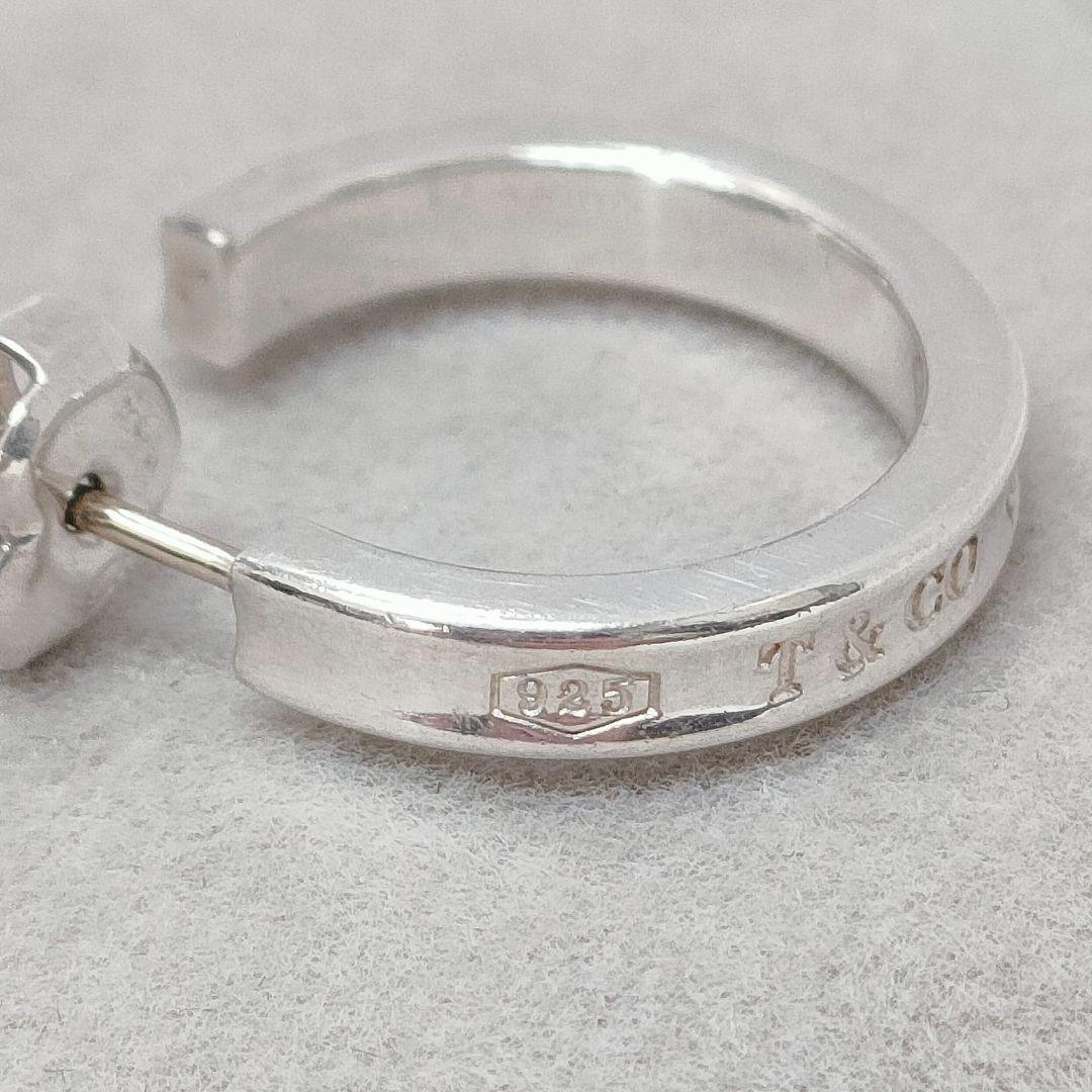 匿名配送 ティファニー 1837 ナローフープピアス シルバー 925 片耳