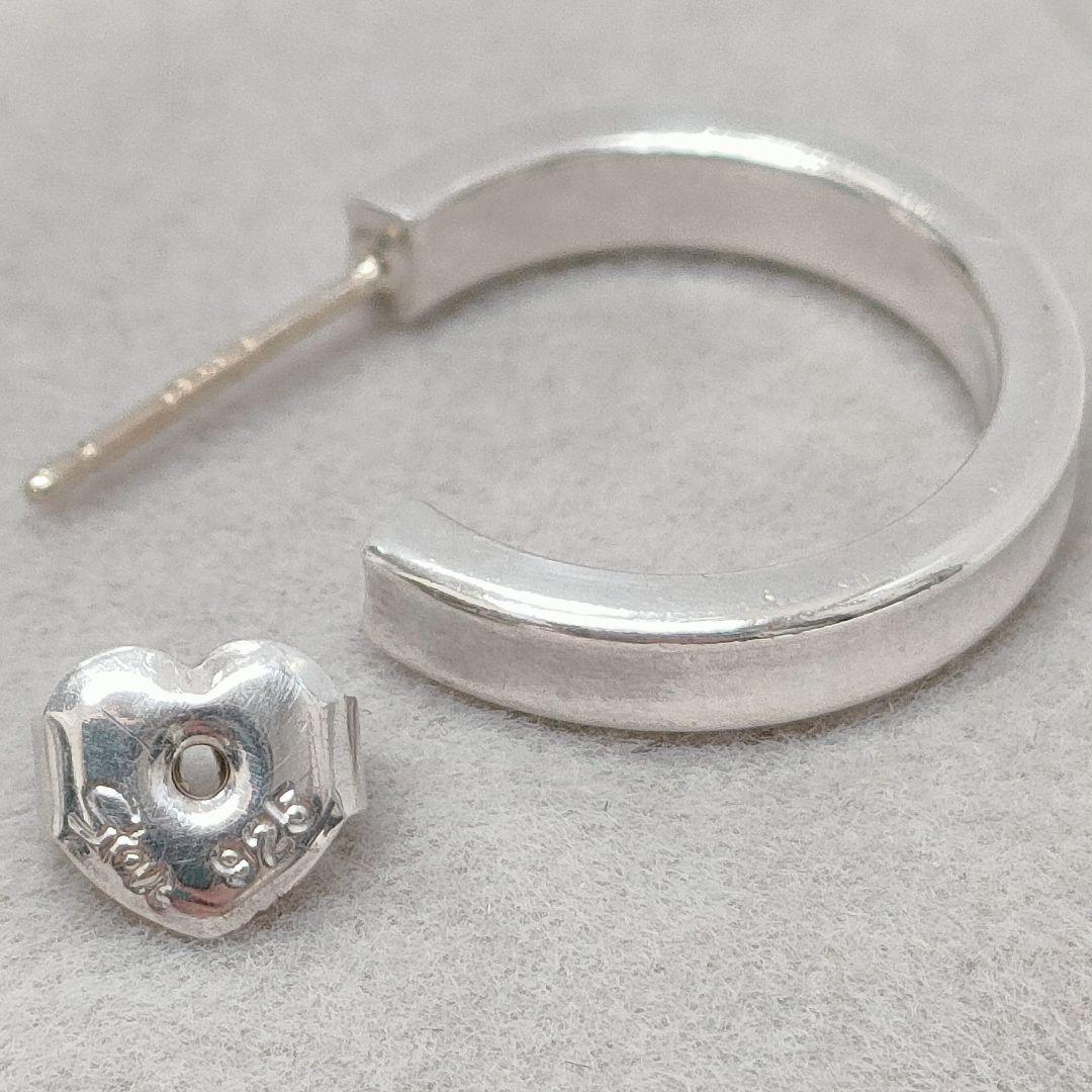 匿名配送 ティファニー 1837 ナローフープピアス シルバー 925 片耳