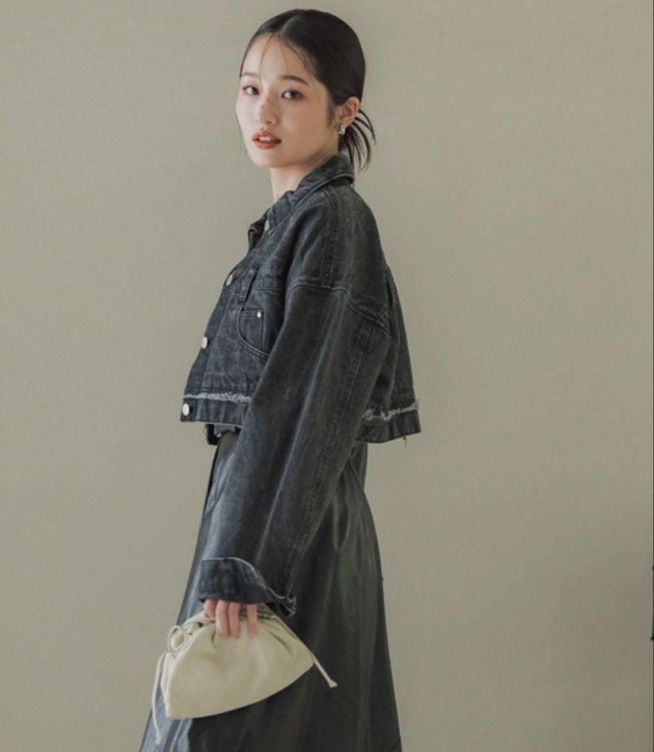 美品✨UNITED TOKYO ベルティカルデニムアウター　ジャケット　ショート