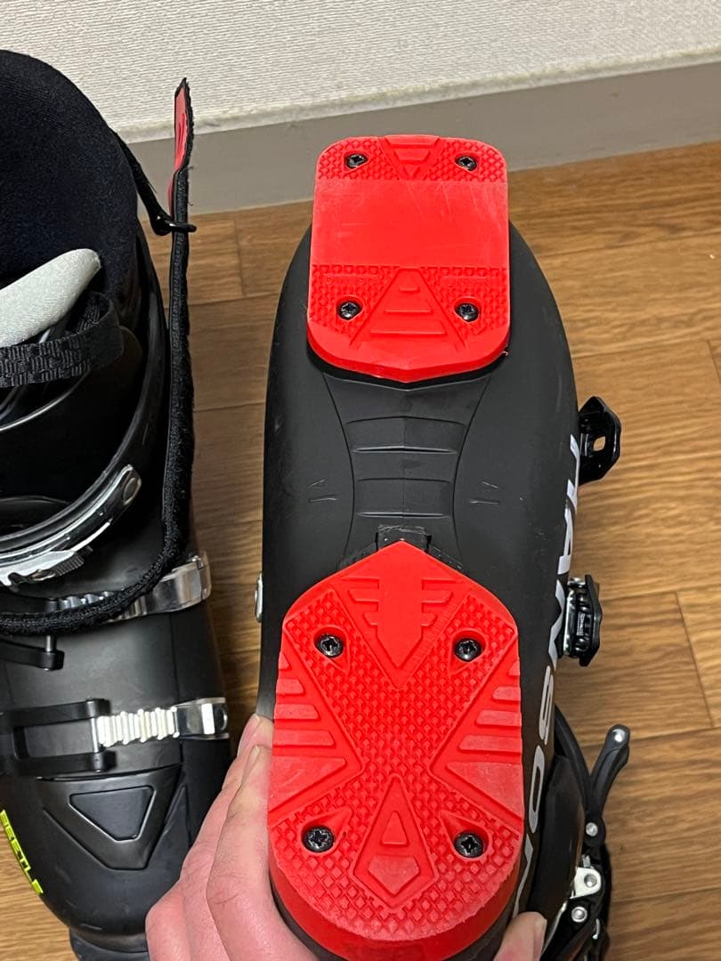 スキー用ブーツ　Hanson Beetle 黒　27cm(足サイズ)