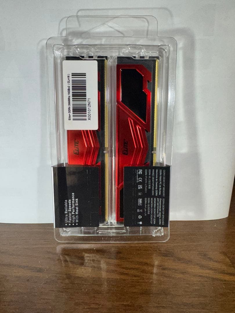 と*ん様 【Team Elite Plus】DDR4-2666MHz16GB×2