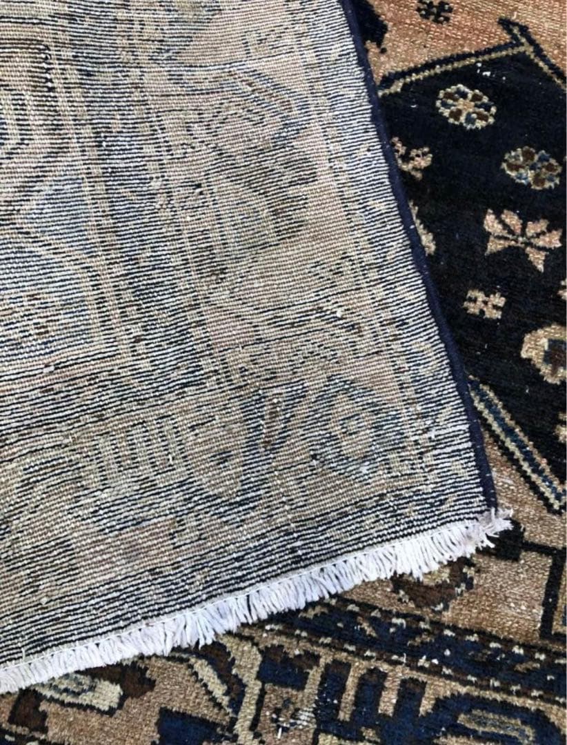 ペルシャ絨毯 ヴィンテージラグ 202×132cm 手織り オールドpersia