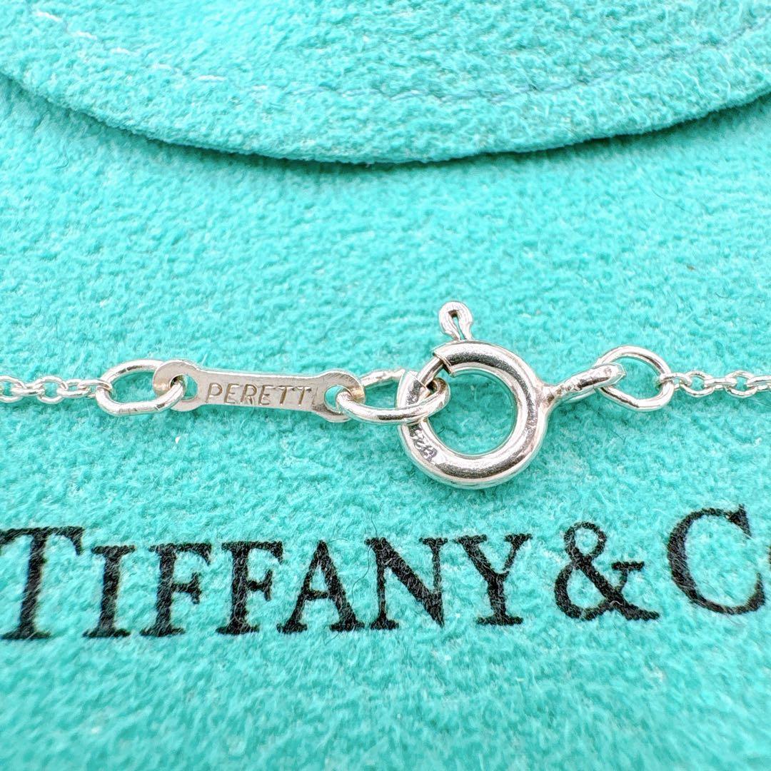 美品 オールドティファニー ビーン ラージ ネックレス シルバー925