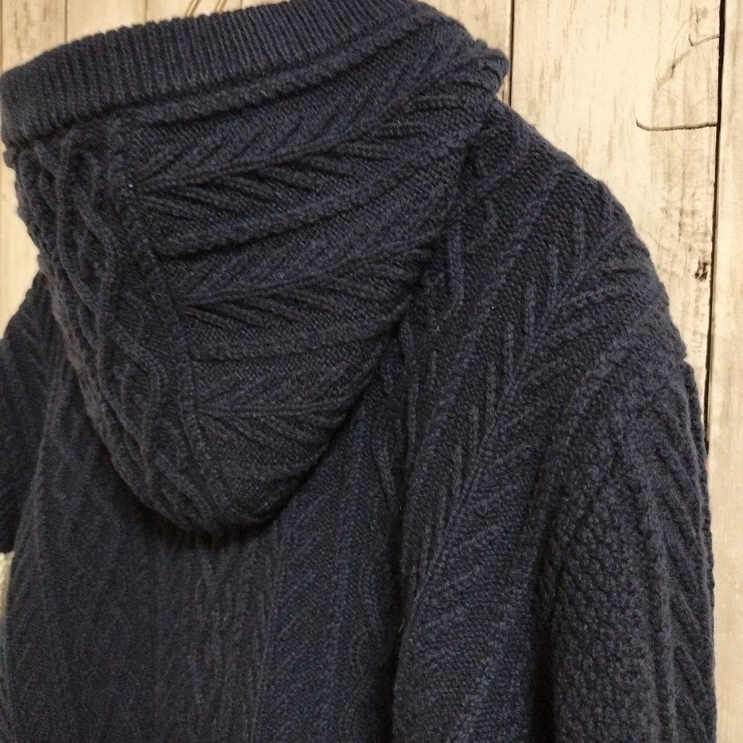 【お取り置き】BLACK LABELCRESTBRIDGE ケーブルニット3