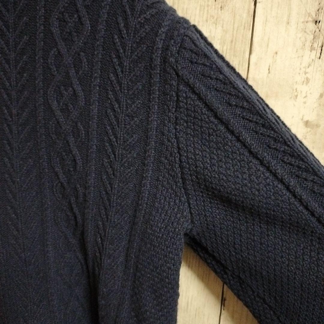 【お取り置き】BLACK LABELCRESTBRIDGE ケーブルニット3