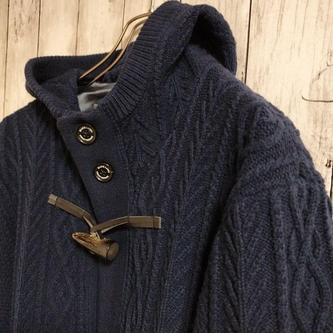 【お取り置き】BLACK LABELCRESTBRIDGE ケーブルニット3