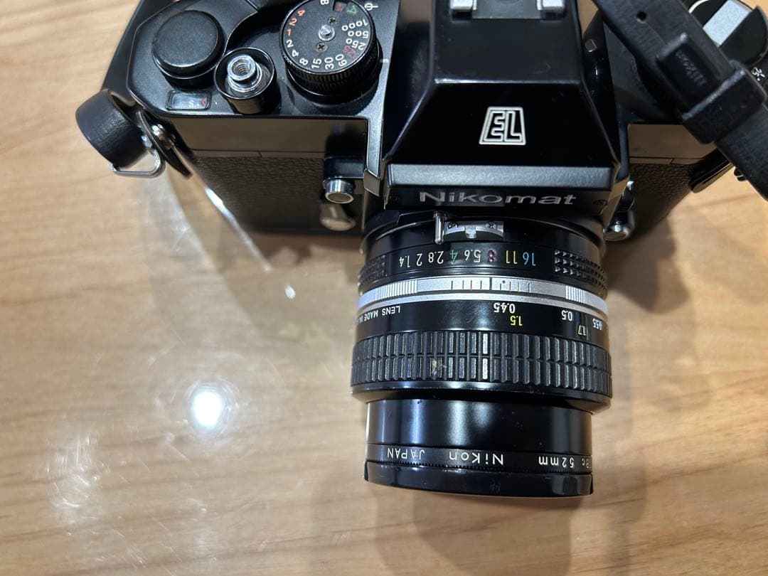 美品　NIKON Nikomat EL ブラック 　動作良好