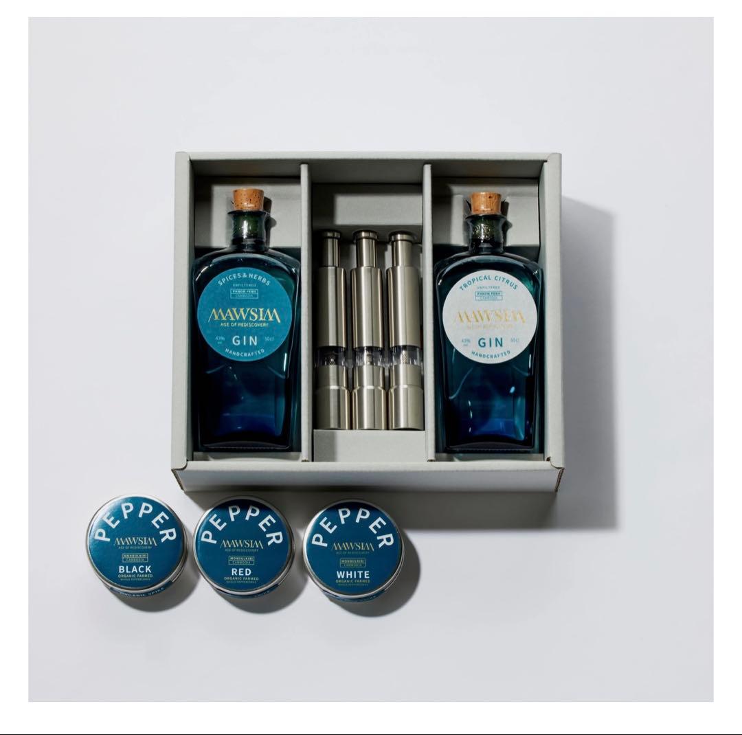ジン　MAWSIM マウシム　ギフトコレクション　ペッパー　ペッパーミル　GIN