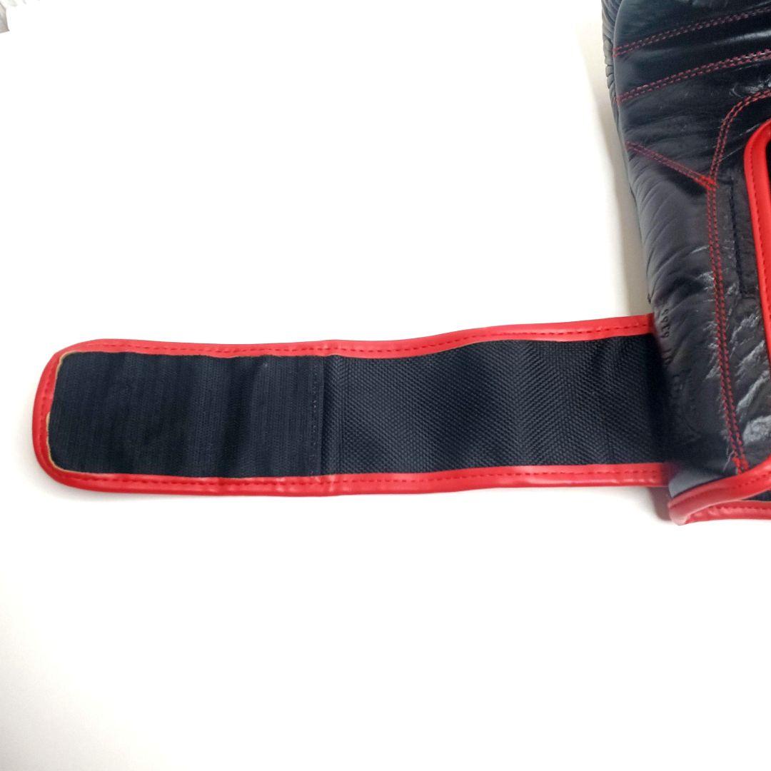 美品☆CLETO REYES レイジェス グローブ 14オンス レザー 黒×赤