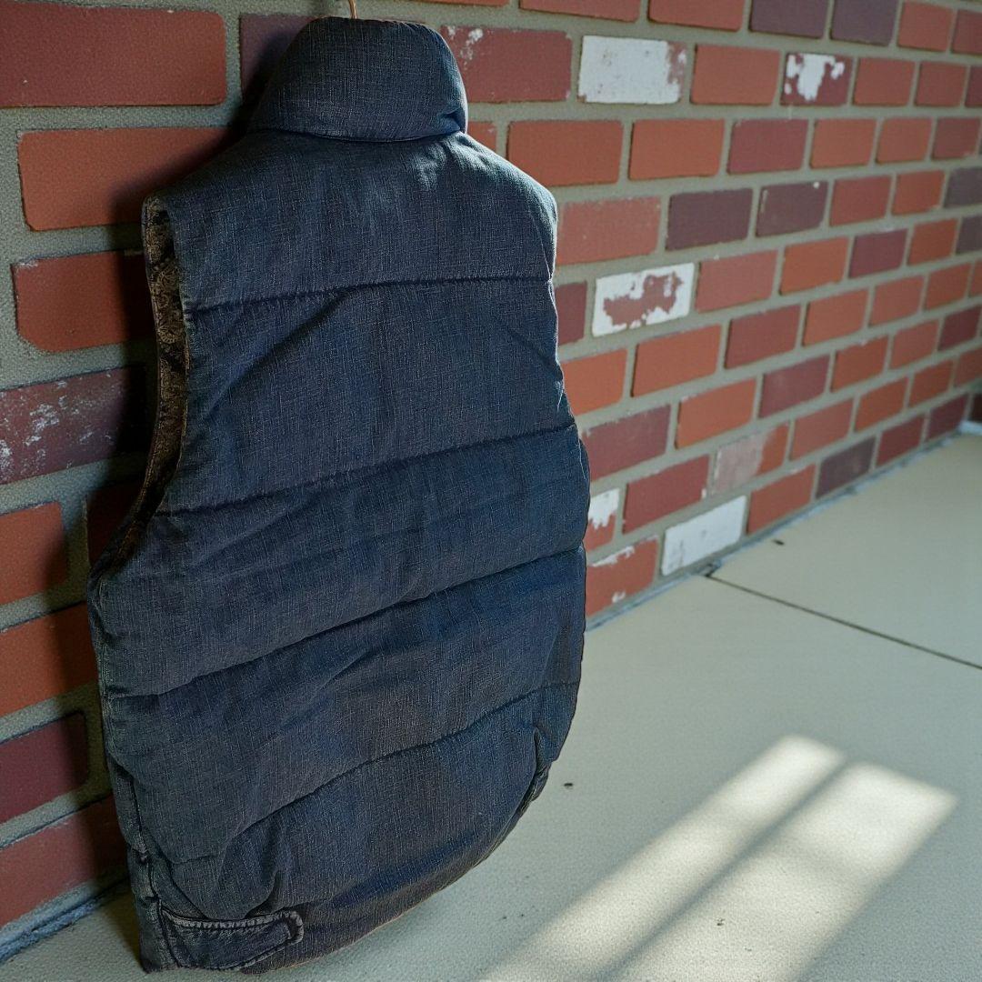 【新品】REMI RELIEF デニム ダウン ベストRN16193002
