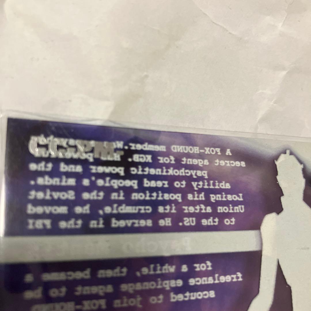 その他 L GEAR SOLID Trading Card 079 ERORR