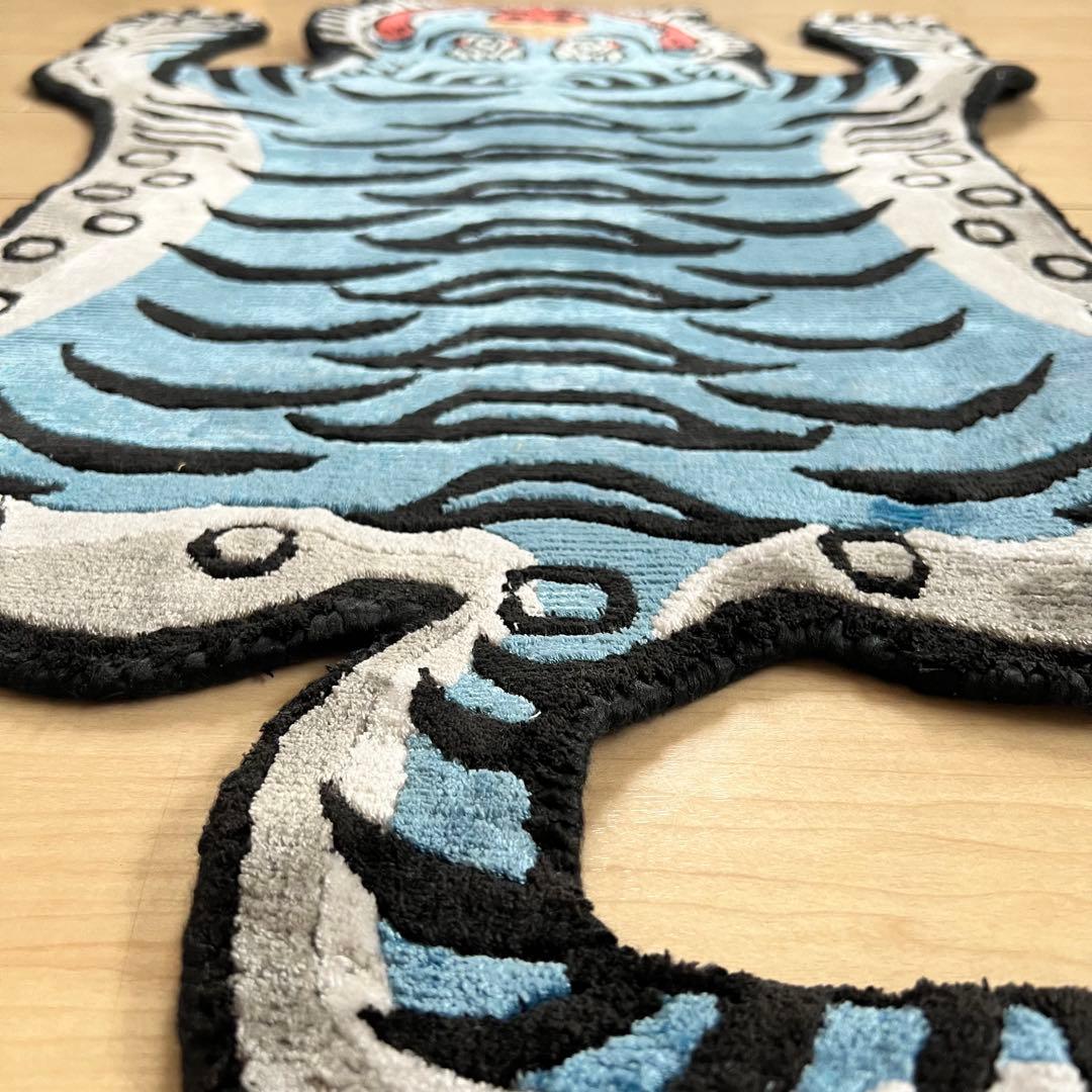 【一点物 本物 】チベタンタイガー シルク100%縦約95cm