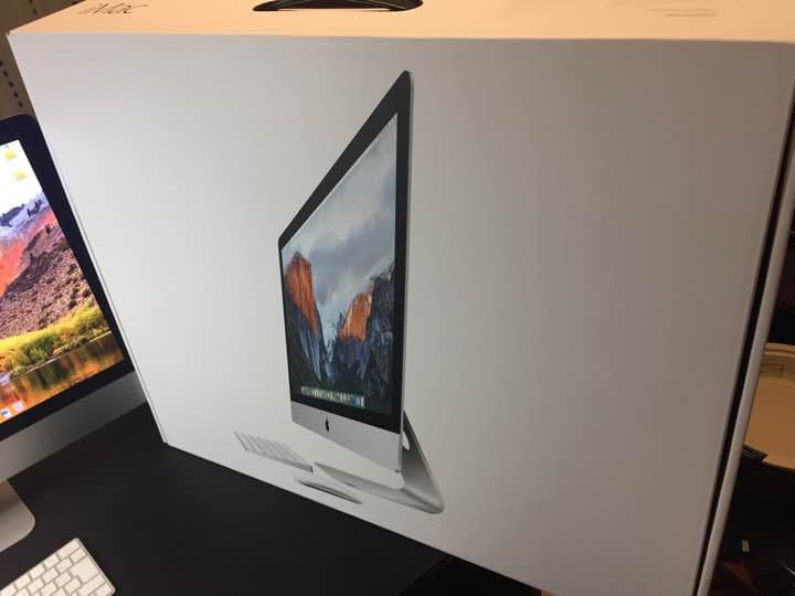 Macデスクトップ iMac 27inch Retina 5K (Late 2015)