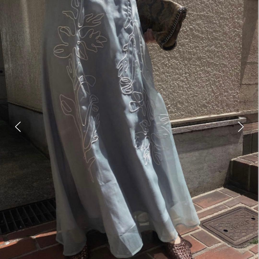 ワンピース MEDI FOREST EMBROIDERY DRESS