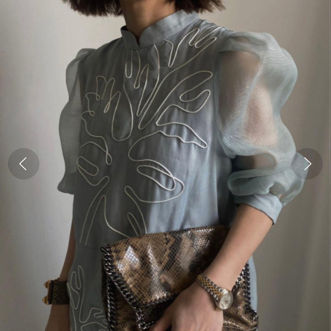 ワンピース MEDI FOREST EMBROIDERY DRESS