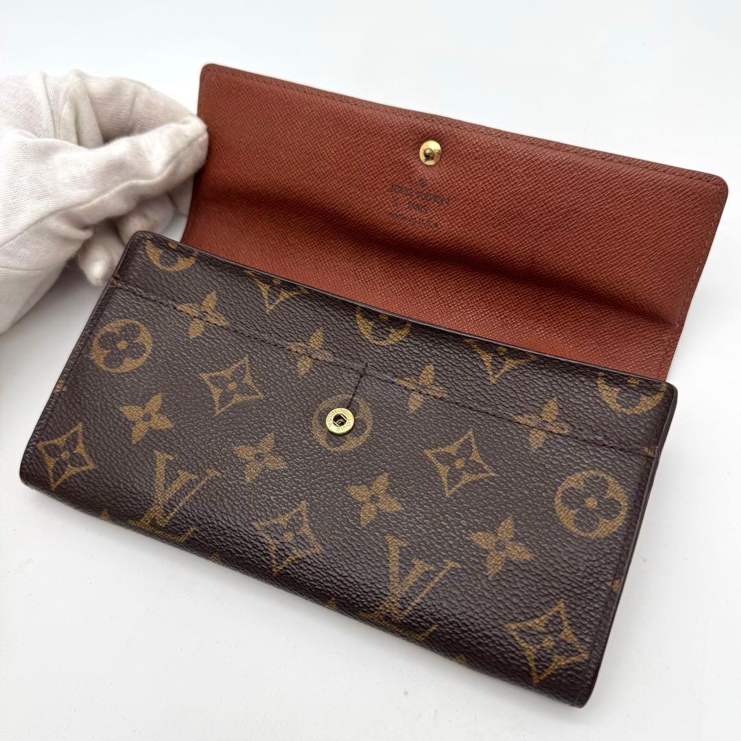【極美品】ルイヴィトン　モノグラム　サラ　ポシェット　ポルトモネクレディ　長財布