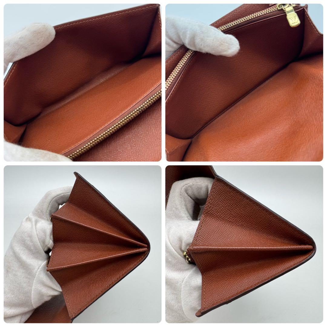 【極美品】ルイヴィトン　モノグラム　サラ　ポシェット　ポルトモネクレディ　長財布