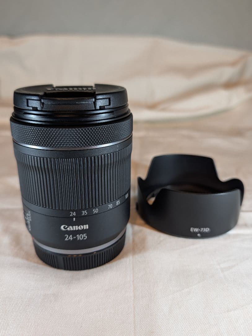 【良品】Canon RF24-105mm F4-7.1 IS STM（フード付）