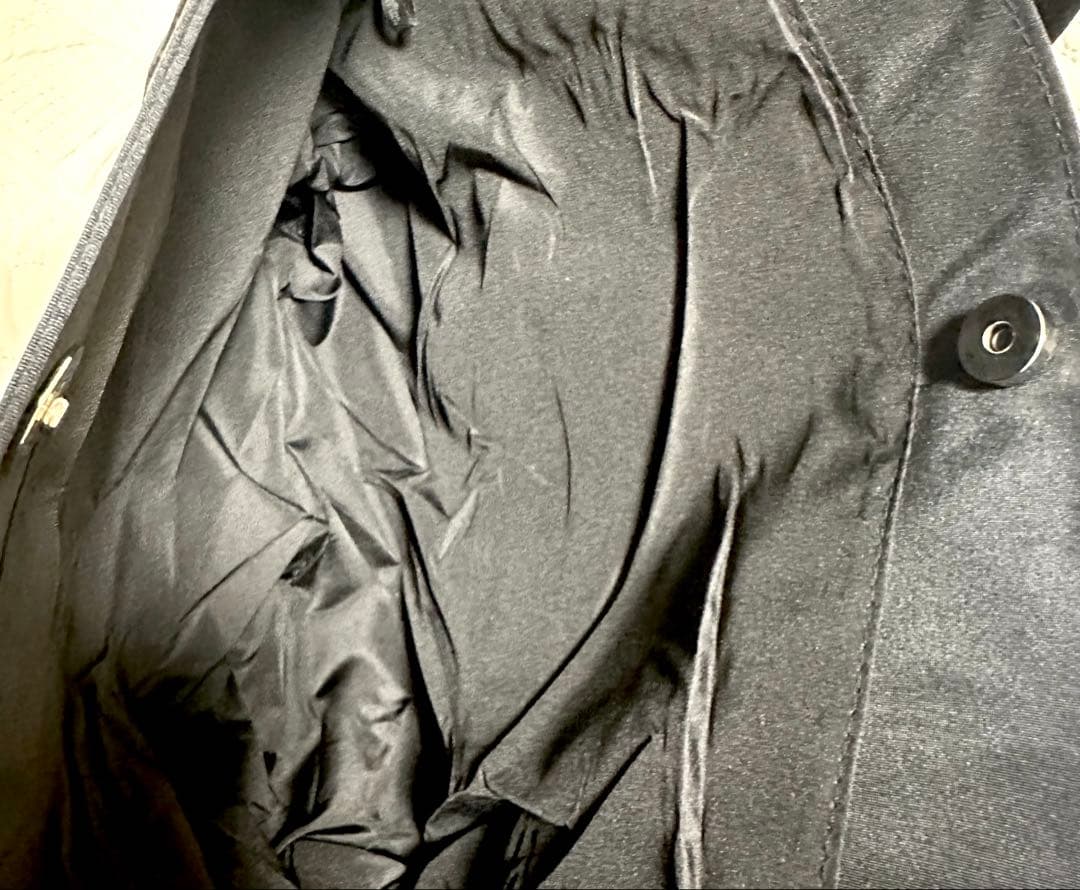 CHANELノベルティトートバッグ黒☆スパンコール新品ナイロン肩掛けブラックしろ