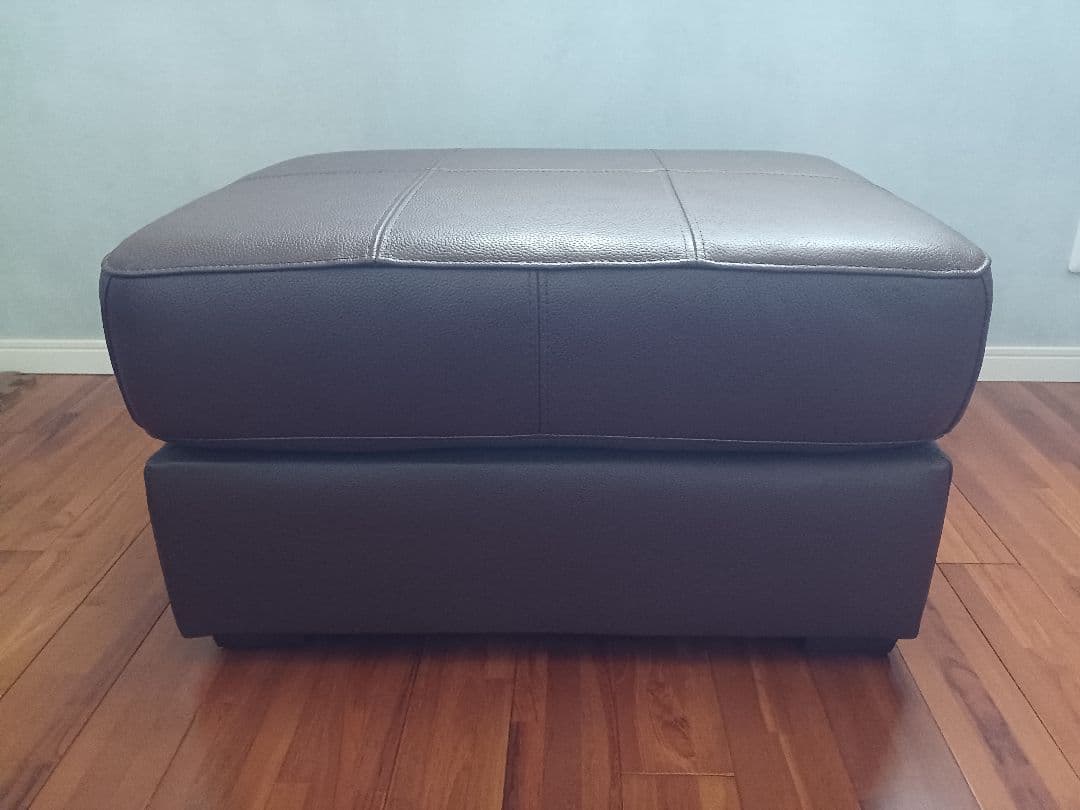 ※まぁちゃん　sofit オットマン 本革 ブラウン