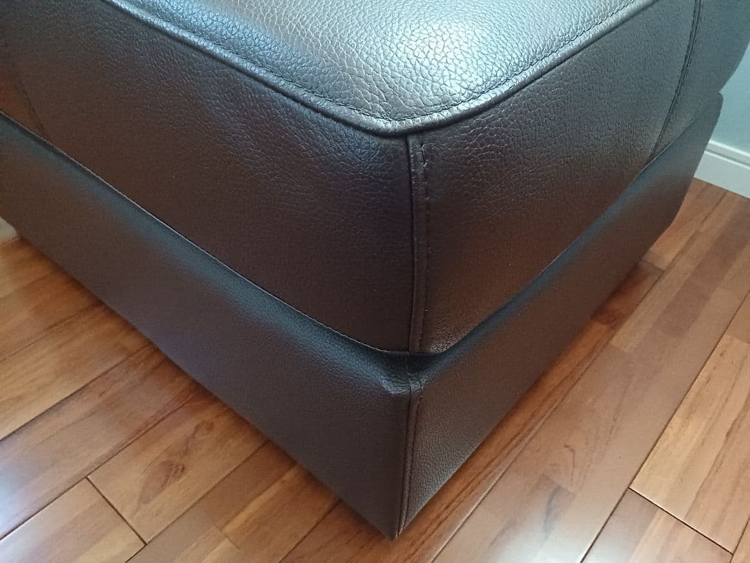 ※まぁちゃん　sofit オットマン 本革 ブラウン