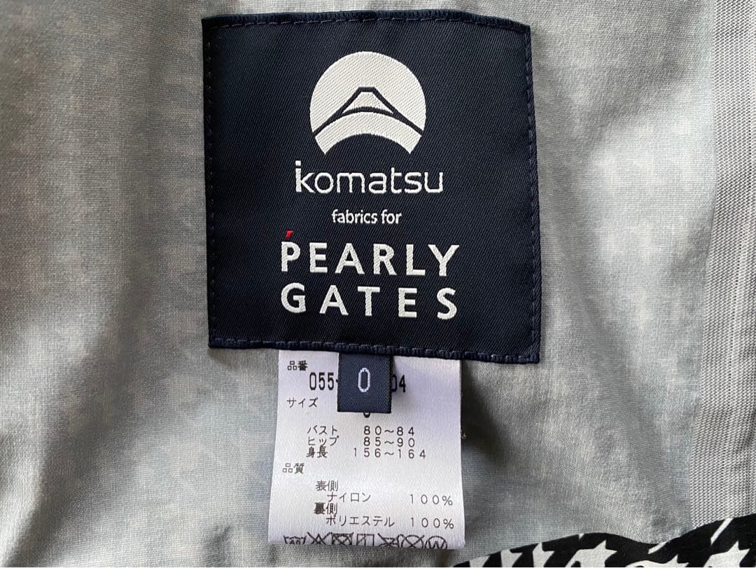 PEARLY GATES パーリーゲイツ 千鳥柄 ブルゾン