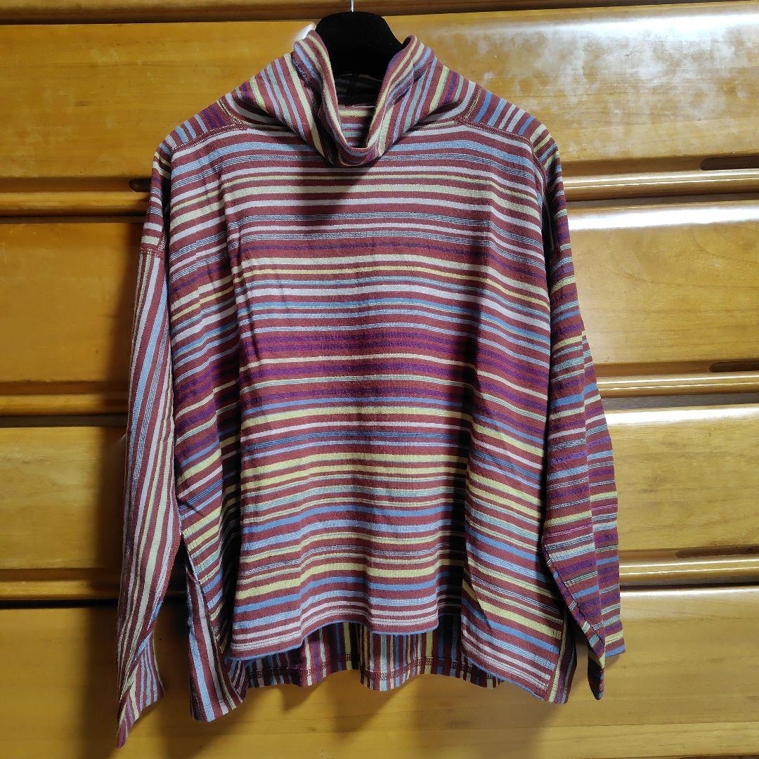 JURGEN LEHL ストライプ 長袖 ハイネック トップス 美品♡