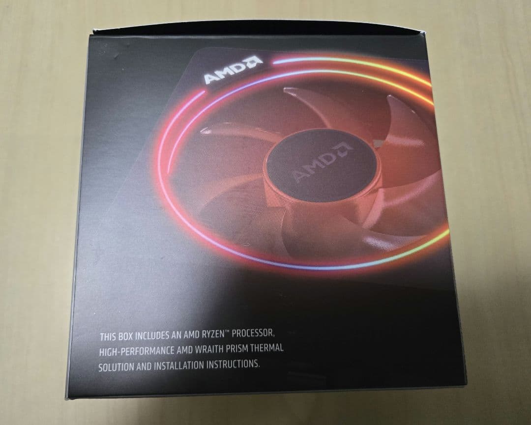 AMD RYZEN 7 3700X(クーラー未使用)