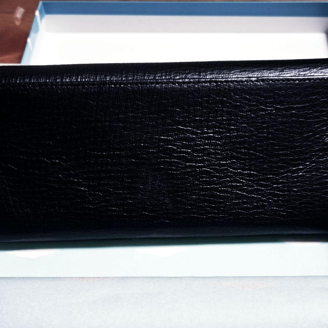 【箱付】ツモリチサト ネコおこし 長財布　黒