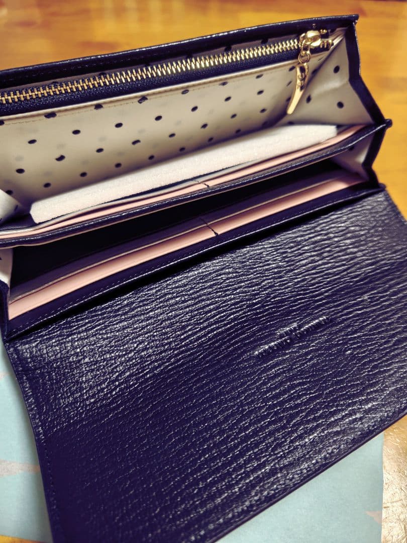 【箱付】ツモリチサト ネコおこし 長財布　黒