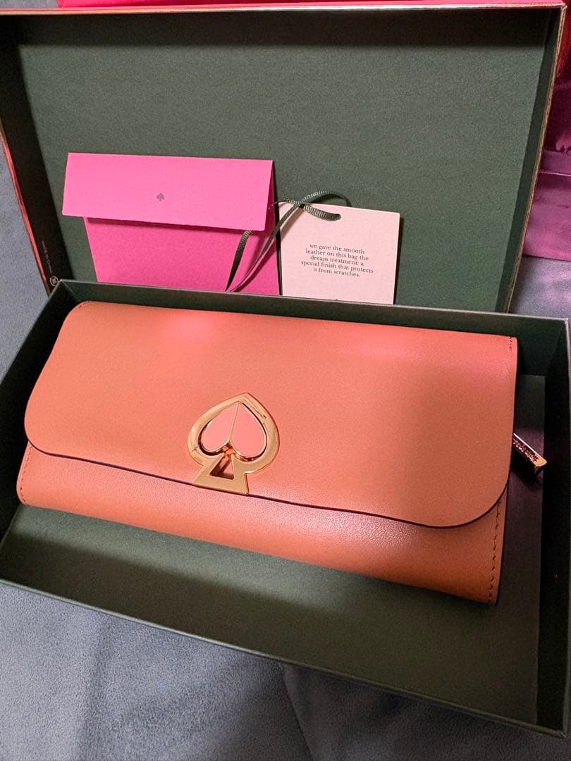 新品　ケイトスペード　長財布　ピンク