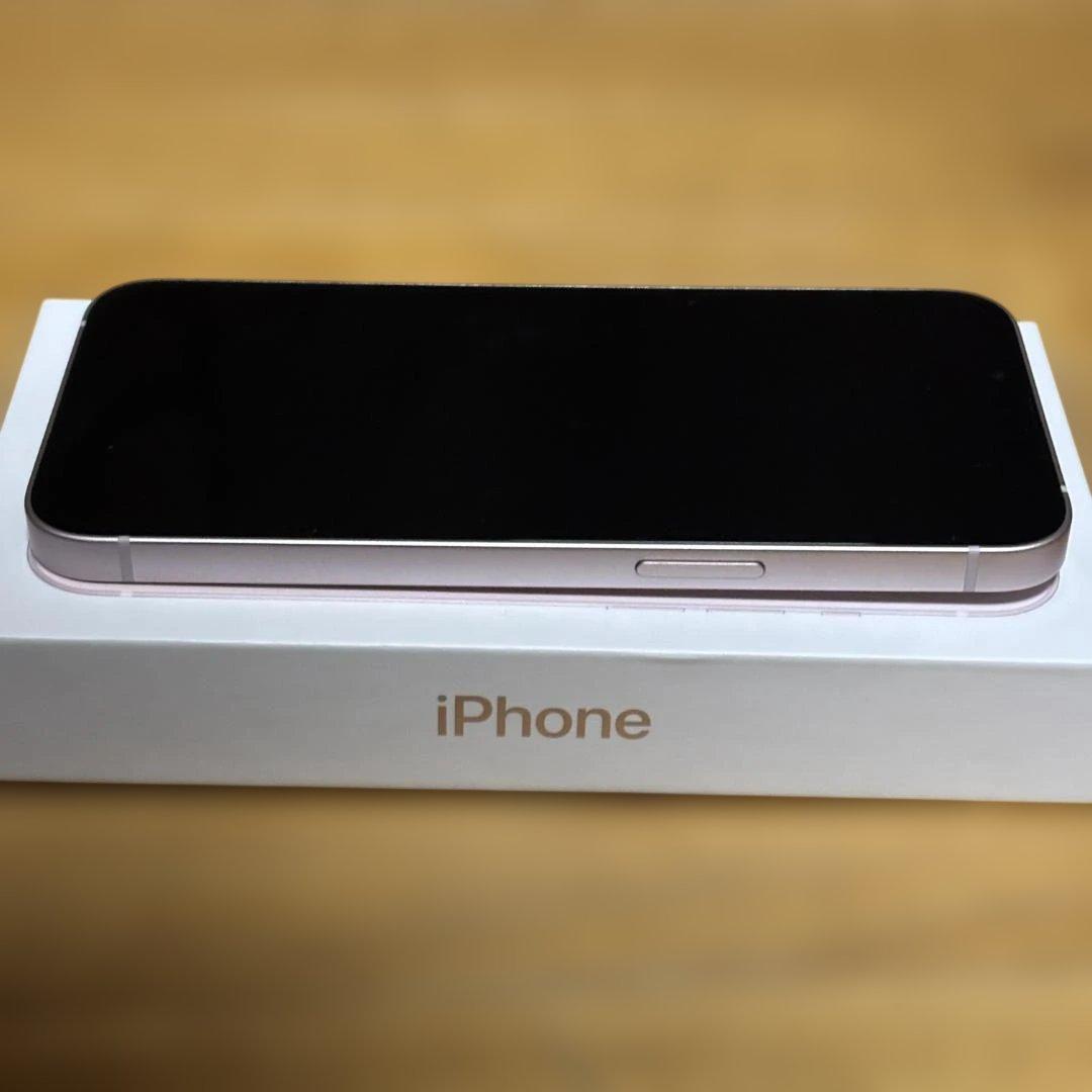 美品 Apple iPhone13 128GB ピンク SIMフリー