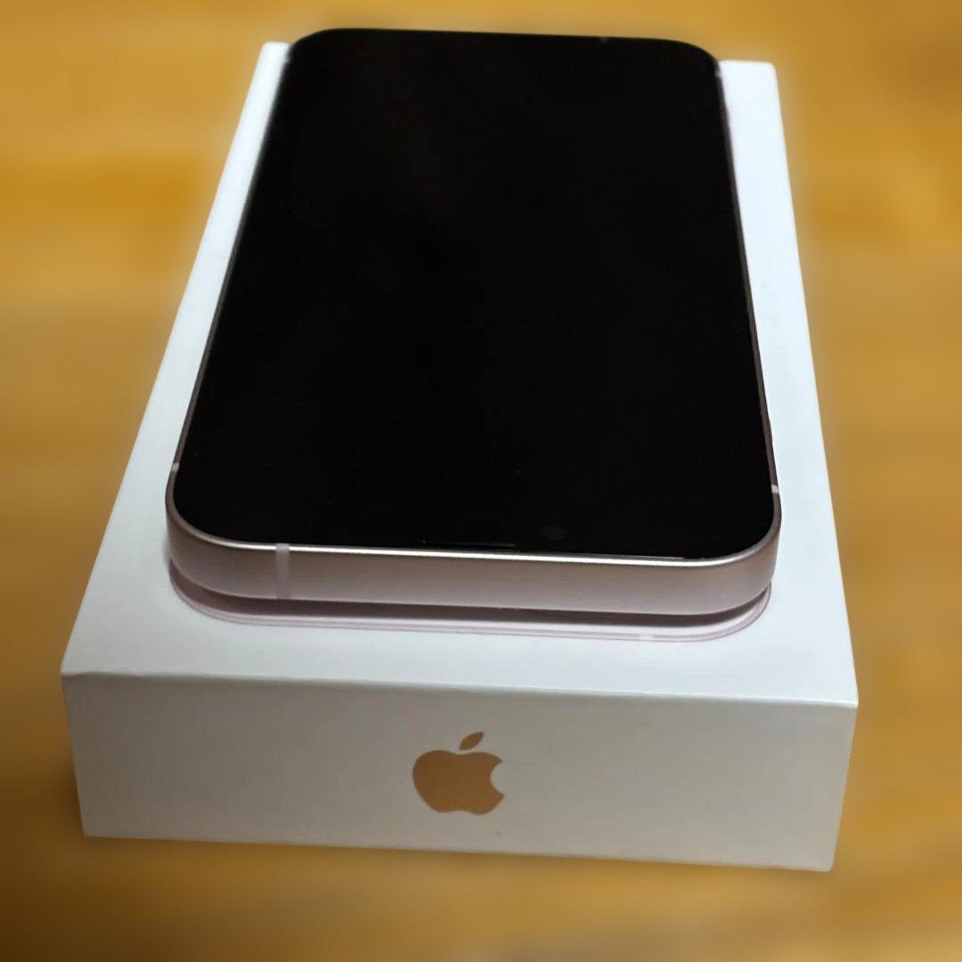 美品 Apple iPhone13 128GB ピンク SIMフリー