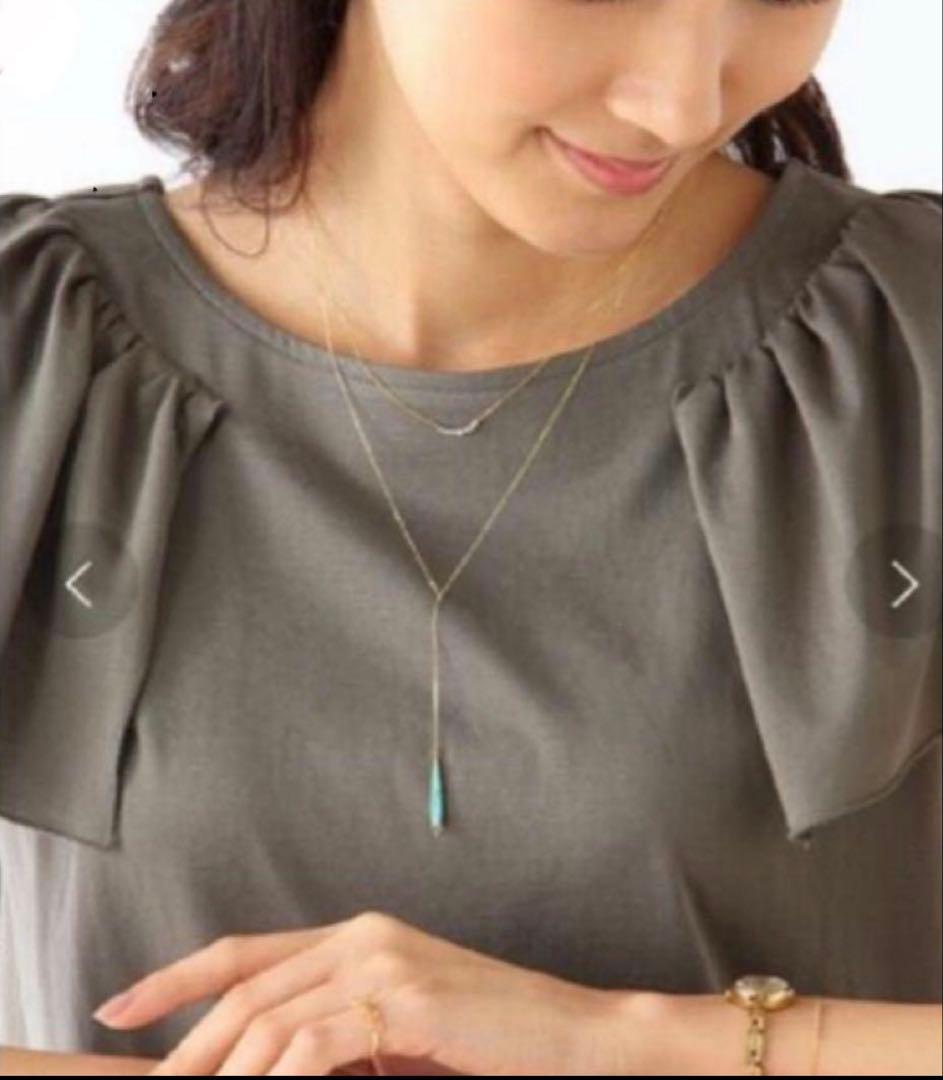 アガット　ターコイズネックレス