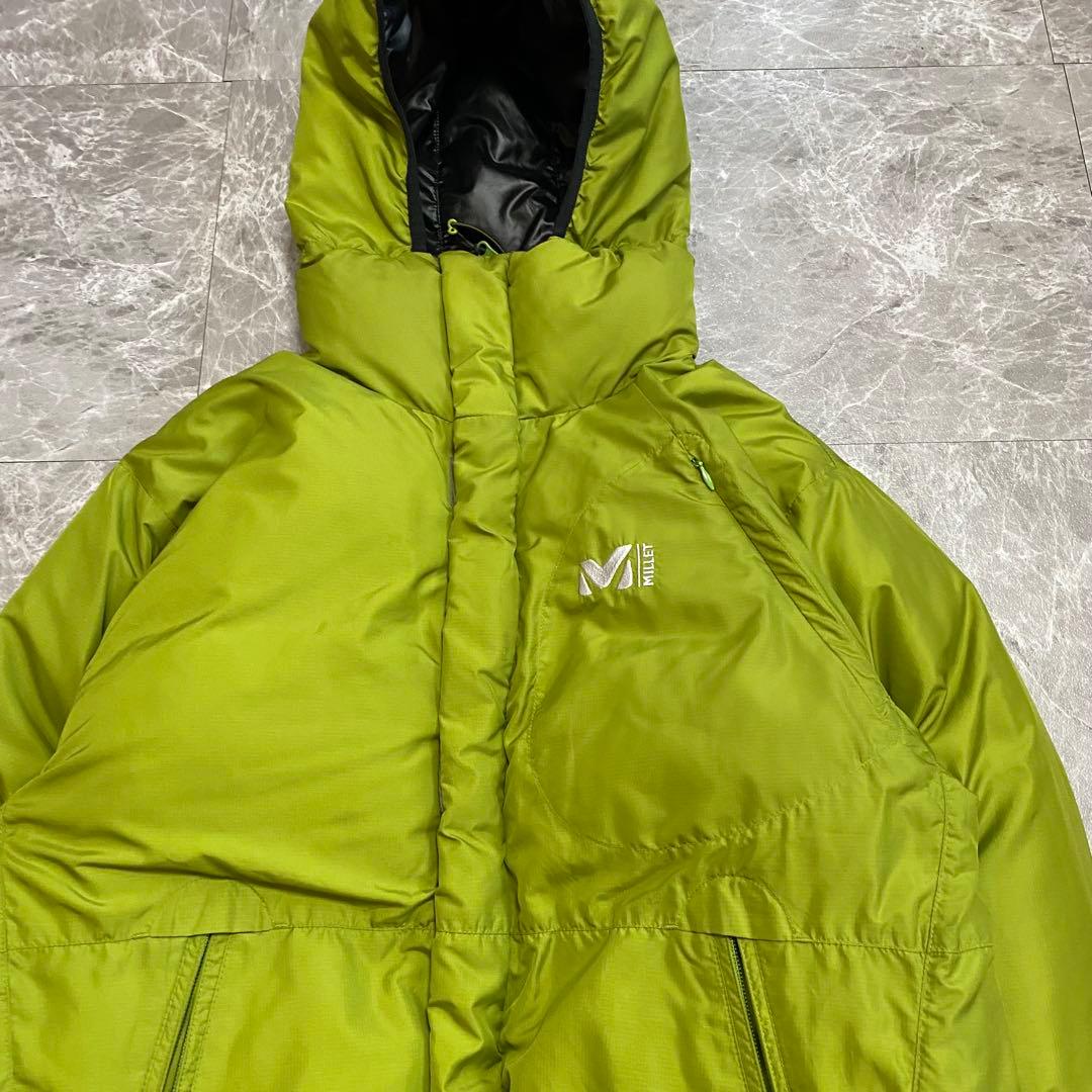 00s millet 短丈 リバーシブル ダウンジャケット y2k teck