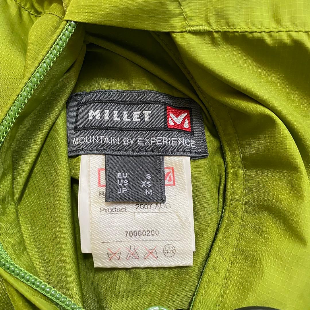 00s millet 短丈 リバーシブル ダウンジャケット y2k teck