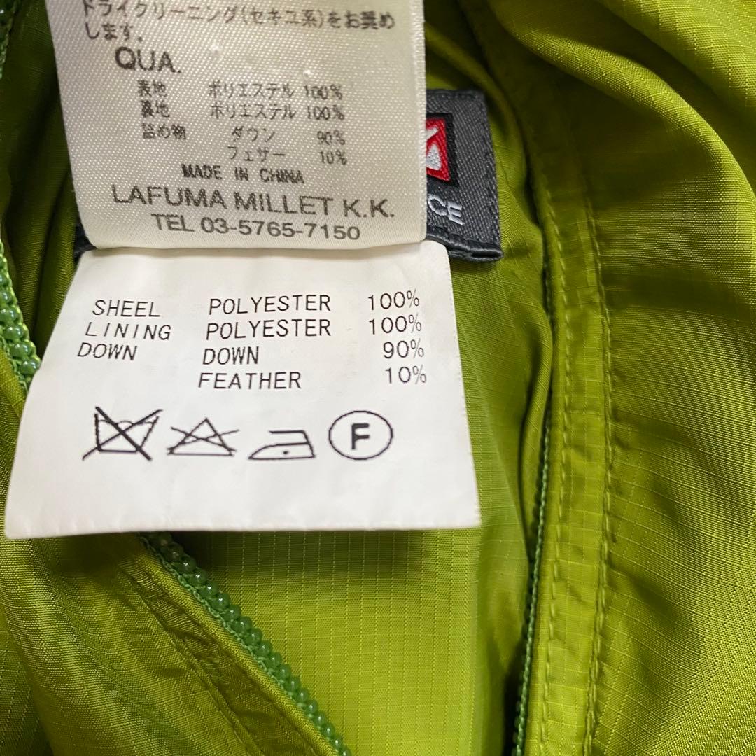 00s millet 短丈 リバーシブル ダウンジャケット y2k teck