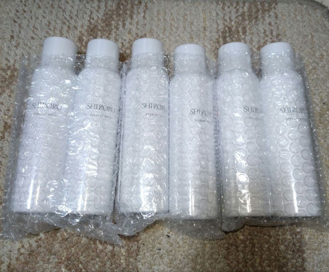 【新品未使用品】SHIRORU クリスタルホイップ 6本セット