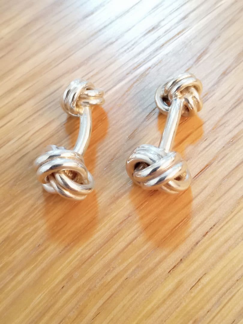 ティファニー ツイスト ノット カフス シルバー 925 QX1fe