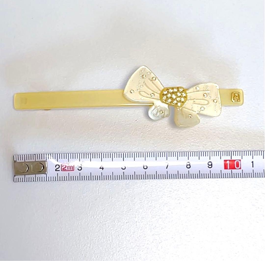 アレクサンドルドゥパリ　ロングバレッタ　黄色　バタフライ　ビジュー　蝶　イエロー